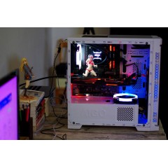 组装电脑配件 自选电脑主机箱台式 个性透明炫酷冷酷机箱空箱