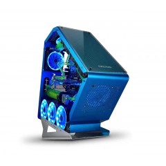 鑫桂盟NB611电脑机箱台式机 ATX全侧透中塔式电竞炫酷主机箱 大箱